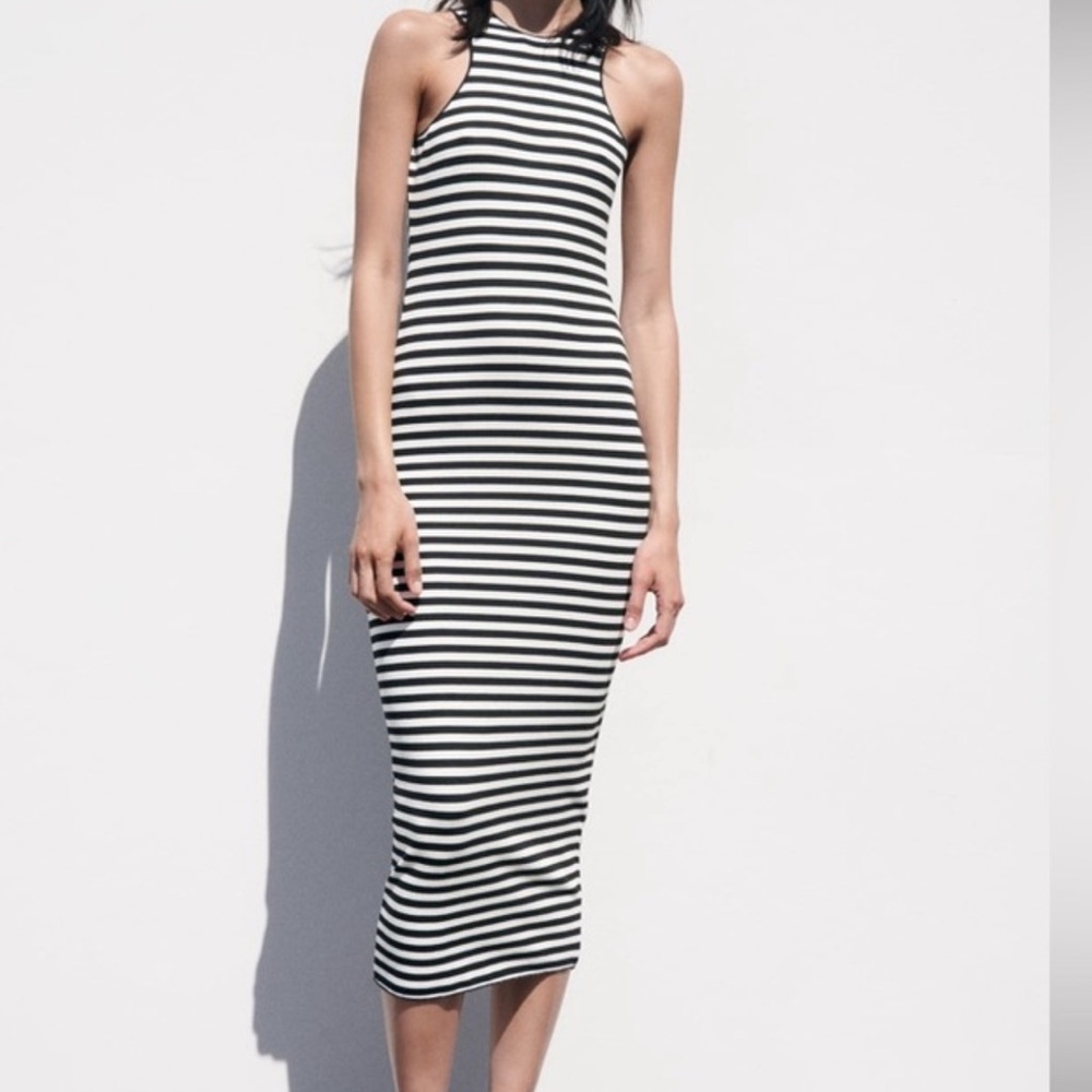 Zara bodycon knit dress.